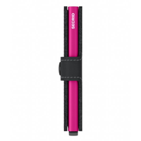 SECRID MINIWALLET -  MATTE BLACK FUCHSIA - WALLET
