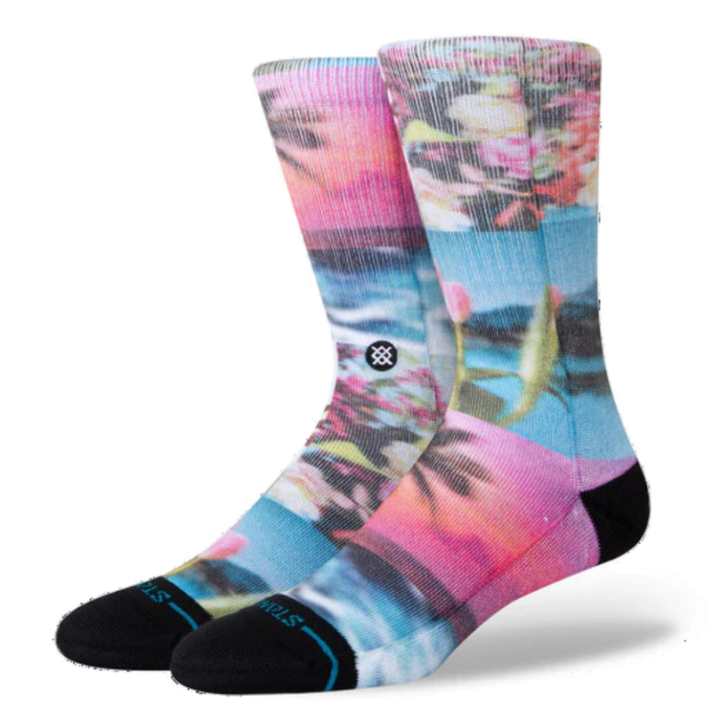 TAKE A PICTURE CREW - STANCE - FLORAL - SOCKEN