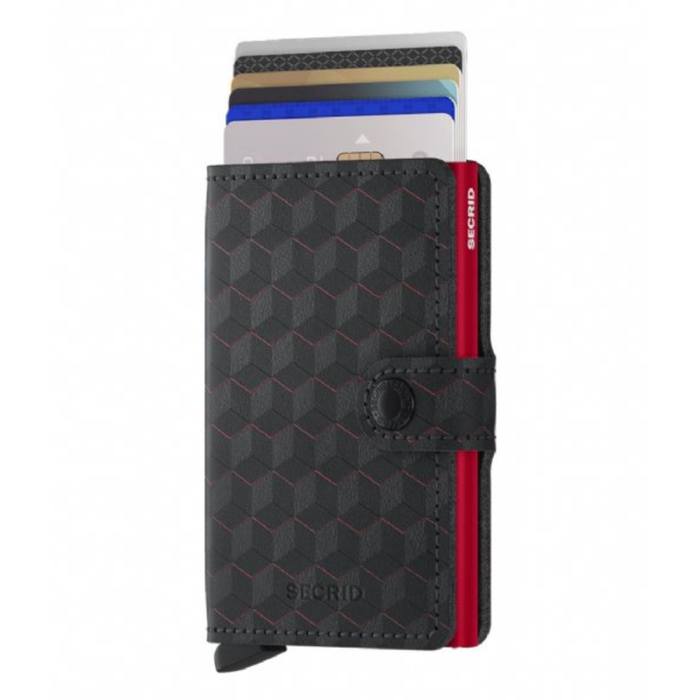 SECRID MINIWALLET - Original Black-Red - WALLET