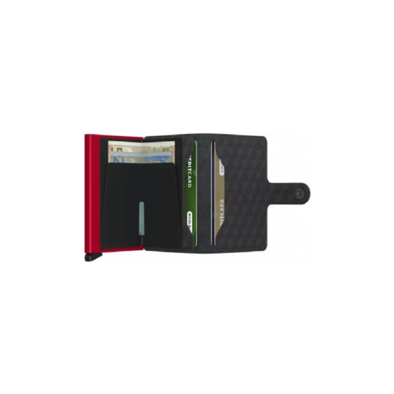 SECRID MINIWALLET - Original Black-Red - WALLET
