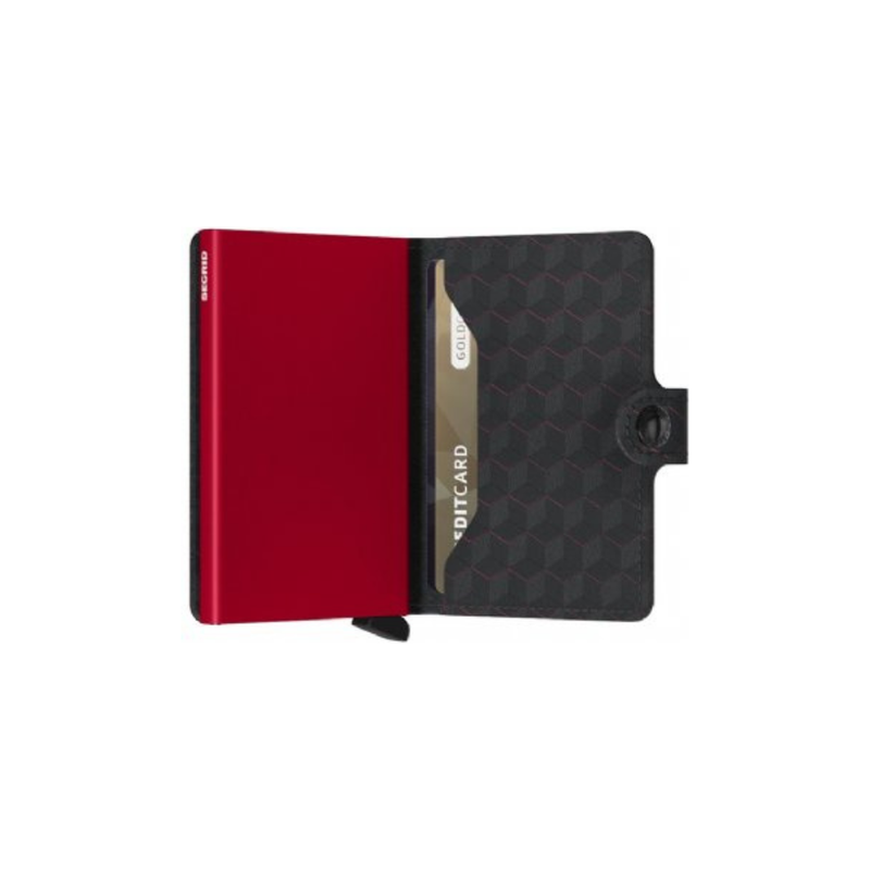 SECRID MINIWALLET - Original Black-Red - WALLET