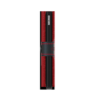 Secrid Miniwallet - Fuel Perforated - black red - Wallet