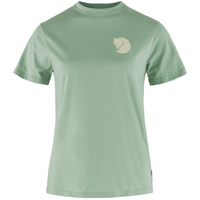 Fox Boxy Logo Tee W -Fjällräven - Misty Green - T-Shirt 