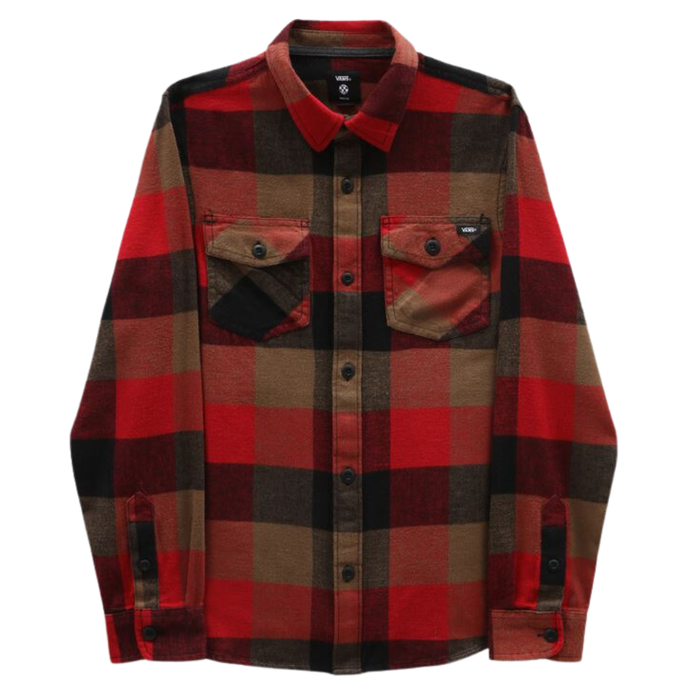 Vans Kinder Hemd BY BOX FLANNEL BOYS - Chili Peppe/Sepia - Kinder Hemd 