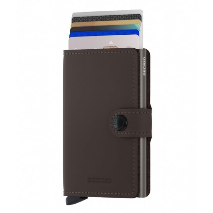 SECRID MINIWALLET - MATTE TRUFFLE - WALLET