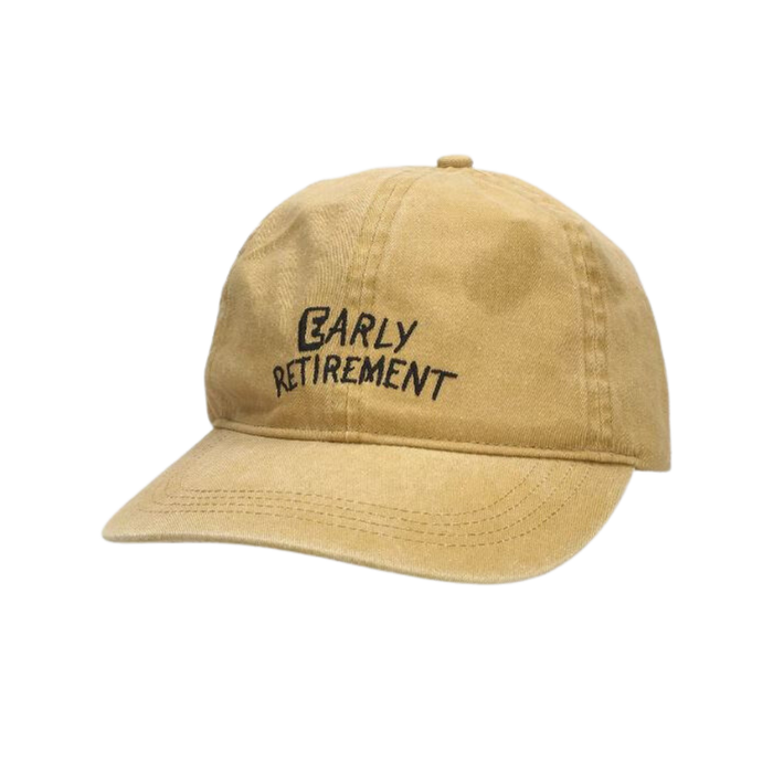 The Dudes Early Retirement Unisex Snapback - Tan - Snapback 