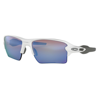 Oakley - Flak 2.0 XL - Polished White - Prizm Deep Water Polarized - Sonnenbrille 