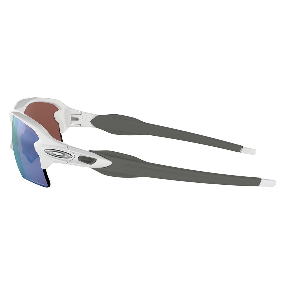 Oakley - Flak 2.0 XL - Polished White - Prizm Deep Water Polarized - Sonnenbrille 
