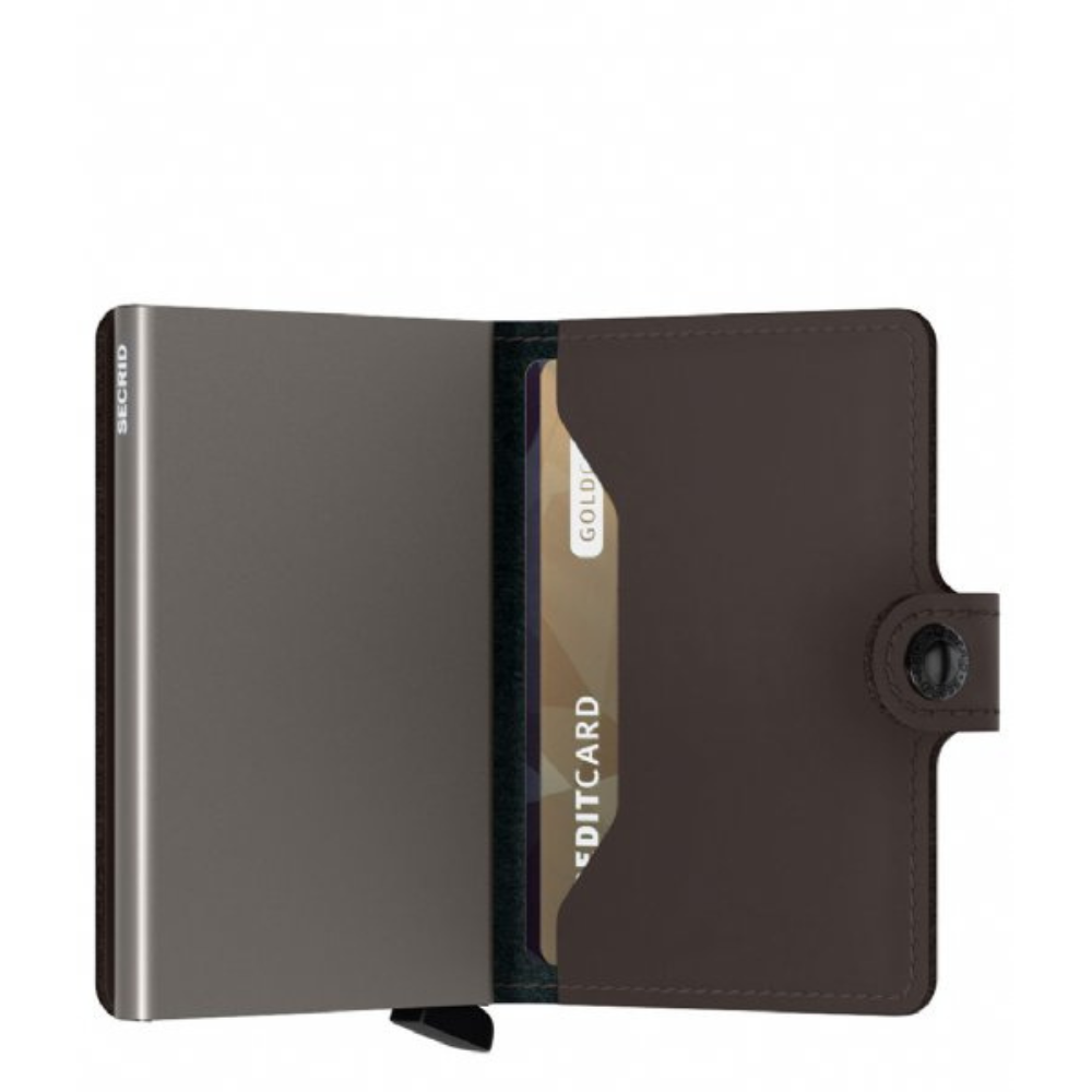 SECRID MINIWALLET - MATTE TRUFFLE - WALLET