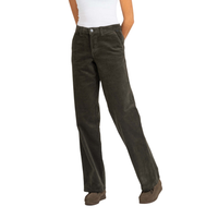 REELL - Women Kim Pant LW - Light Olive - Hose 