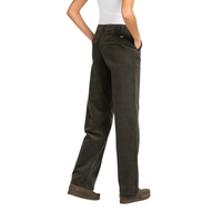 REELL - Women Kim Pant LW - Light Olive - Hose 