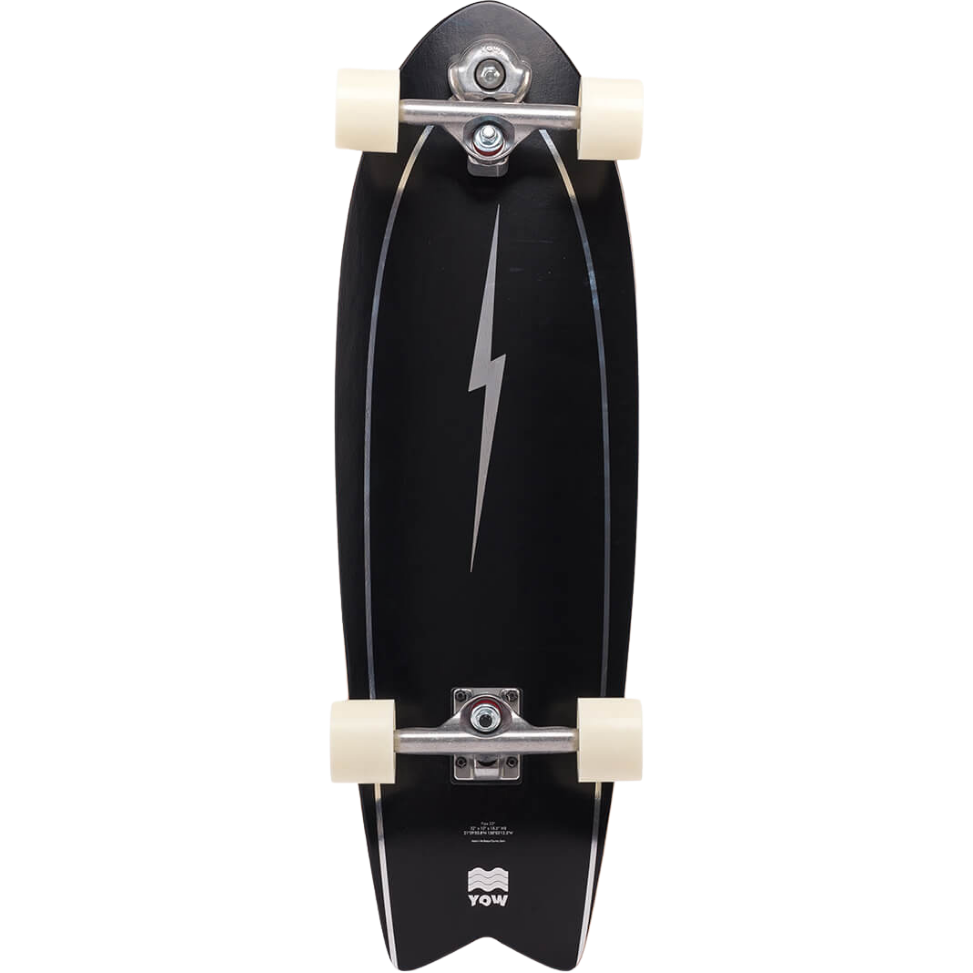 Pipe 32 Power Surfing Series-Yow-nocolor- Complete Skateboard