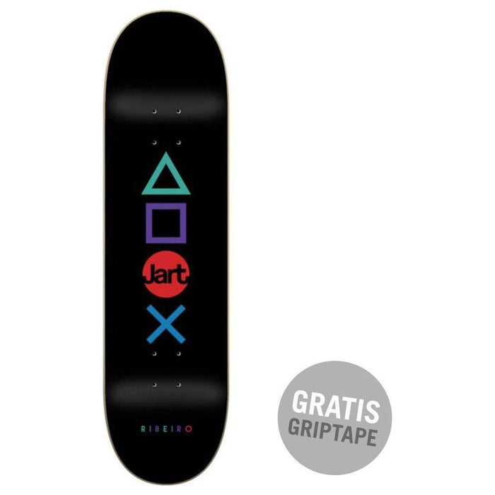 Play 8.0x31.85 LC Gustavo Ribeiro - Jart - nocolor - Skatedeck