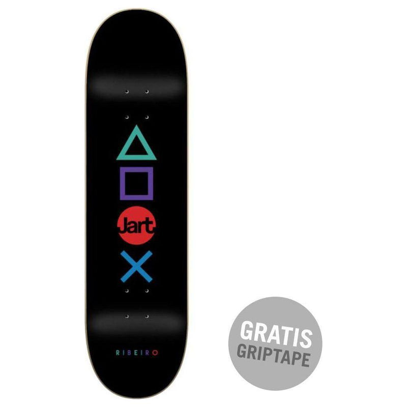 Play 8.0x31.85 LC Gustavo Ribeiro - Jart - nocolor - Skatedeck