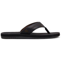 Coastal Oasis Deluxe - Quiksilver - black/black/grey - Flip Flops