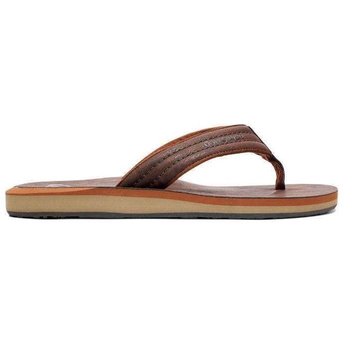 Carver Nubuck - Quiksilver - demitasse solid - Flip Flops