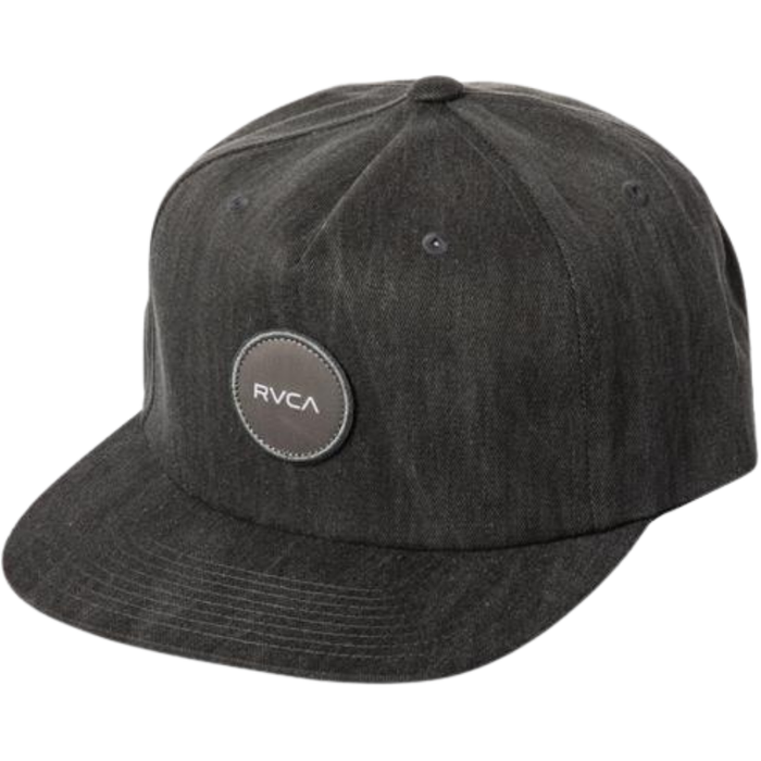 Relax Snapback-RVCA-Washed Black-Snapback Cap
