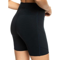 HEART INTO IT BIKER - Roxy - Anthracite - Fitnesshose