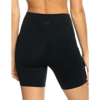 HEART INTO IT BIKER - Roxy - Anthracite - Fitnesshose