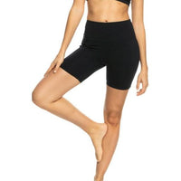 HEART INTO IT BIKER - Roxy - Anthracite - Fitnesshose