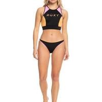 ROXY ACTIVE FULL SUPPORT BRA - Roxy - Anthracite - Bikini Tops
