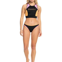 ROXY ACTIVE FULL SUPPORT BRA - Roxy - Anthracite - Bikini Tops