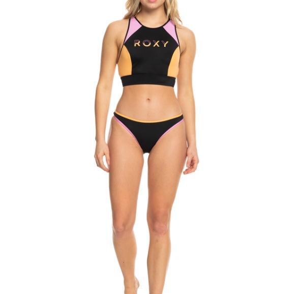 ROXY ACTIVE FULL SUPPORT BRA - Roxy - Anthracite - Bikini Tops