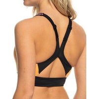 ROXY ACTIVE FULL SUPPORT BRA - Roxy - Anthracite - Bikini Tops