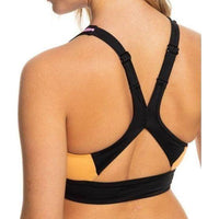 ROXY ACTIVE FULL SUPPORT BRA - Roxy - Anthracite - Bikini Tops