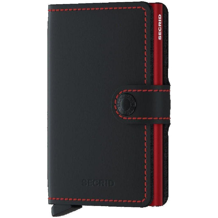 Secrid - miniwallet - Matte Black & Red- Geldtaschen
