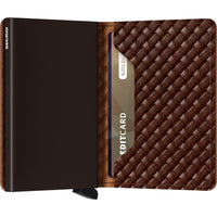 Secrid - Slimwallet - Basket Brown - Geldtaschen