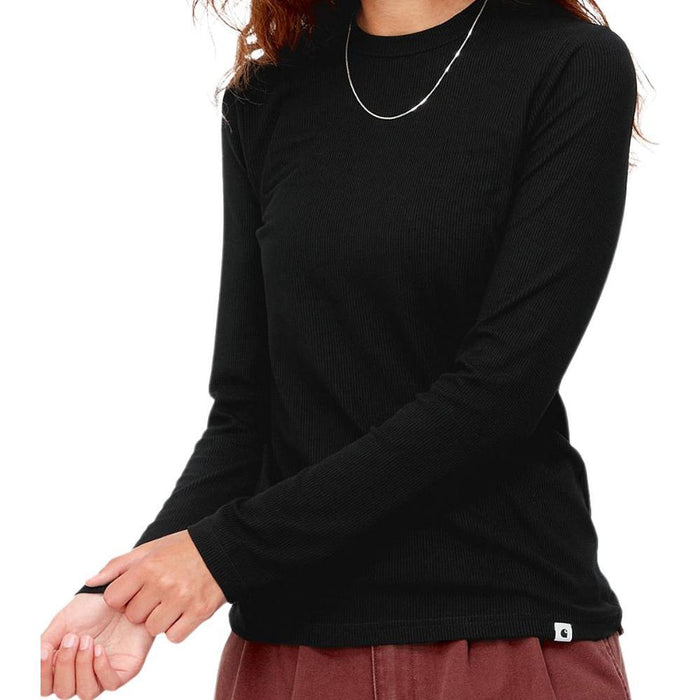 W L/S Seri T-Shirt - Carhartt - Black