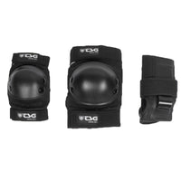 Junior-Set - TSG - Black - Ellbogen/Handgelenkschützer Skate