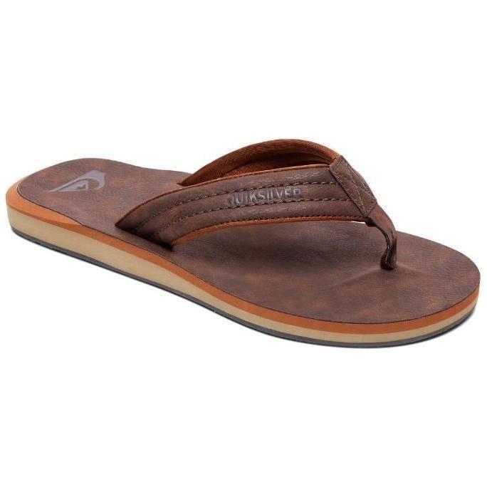 Carver Nubuck - Quiksilver - demitasse solid - Flip Flops
