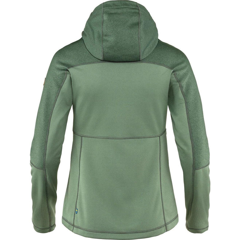 Fjällräven - Abisko Trail Fleece W - Patina Green - Outdoor - Outdoorbekleidung - 2nd Layer - 2nd Layer Fleece