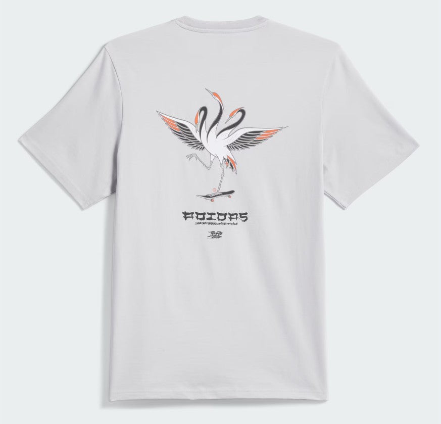 Tos Crane Tee LGSOGR/BLACK Bild 2