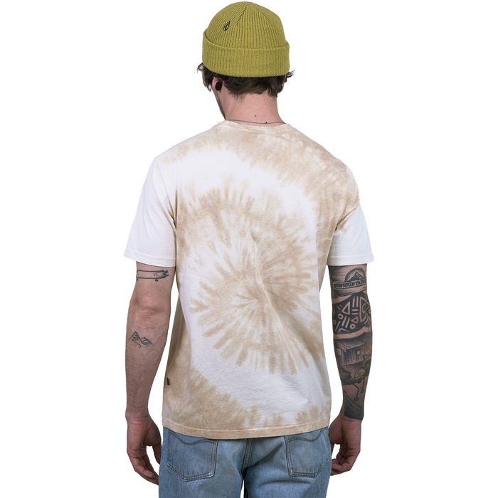 BN Dyed Catcher Tee Tie Dye Feather Grey Bild 2