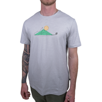 BN Sunset Leaf Tee Light Grey Bild 2