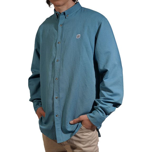 BN-WindNOBreeze Shirt Petrol Blue Bild 1