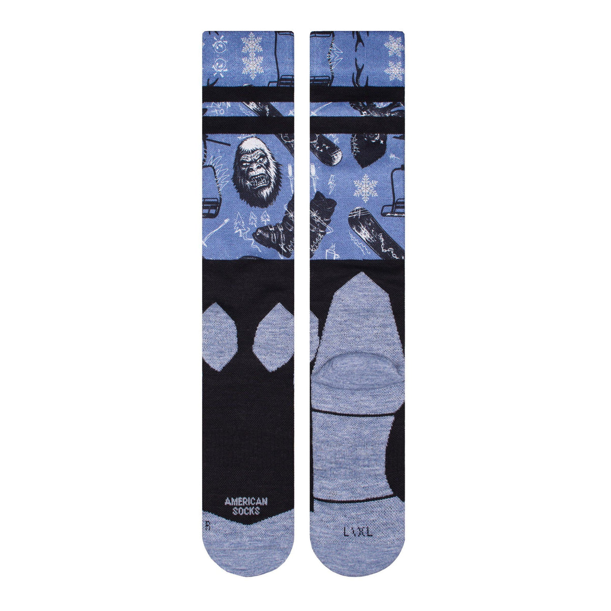 Powder - Snow Socks Blue Bild 1