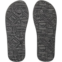 Quiksilver - Molokai - Schuhe  -  Sandalen/FlipFlops  -  Flip Flops - black/black/white