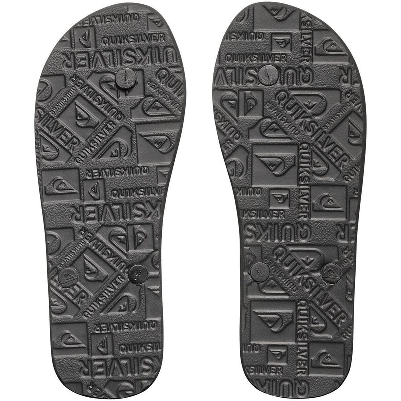 Quiksilver - Molokai - Schuhe  -  Sandalen/FlipFlops  -  Flip Flops - black/black/white