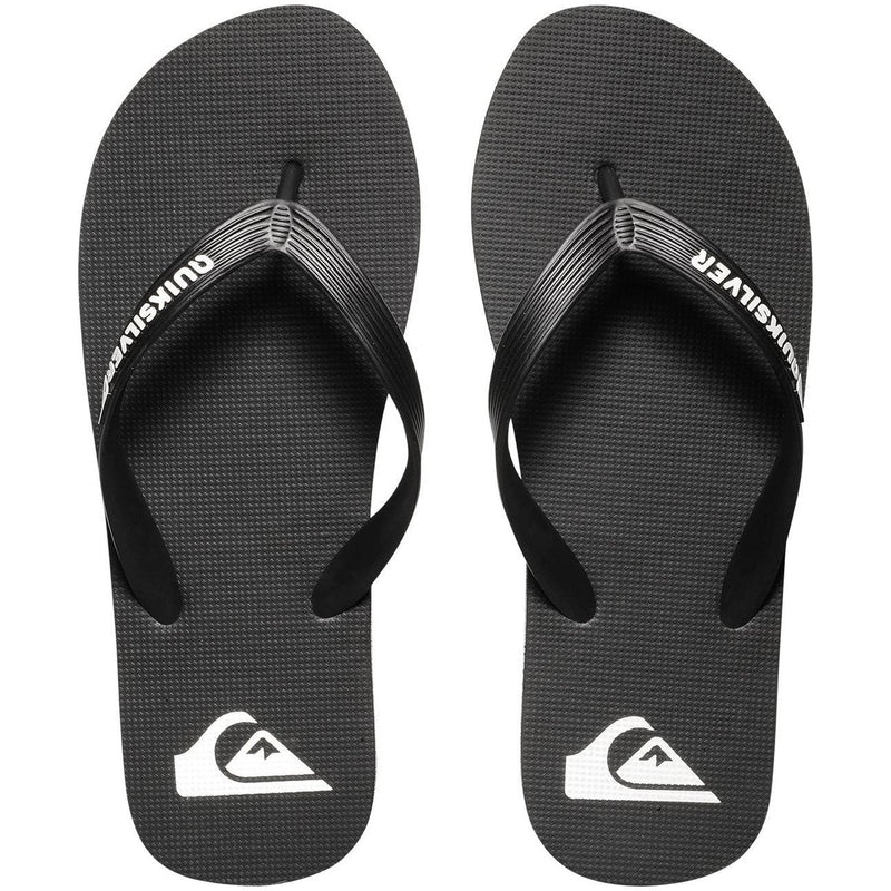 Quiksilver - Molokai - Schuhe  -  Sandalen/FlipFlops  -  Flip Flops - black/black/white