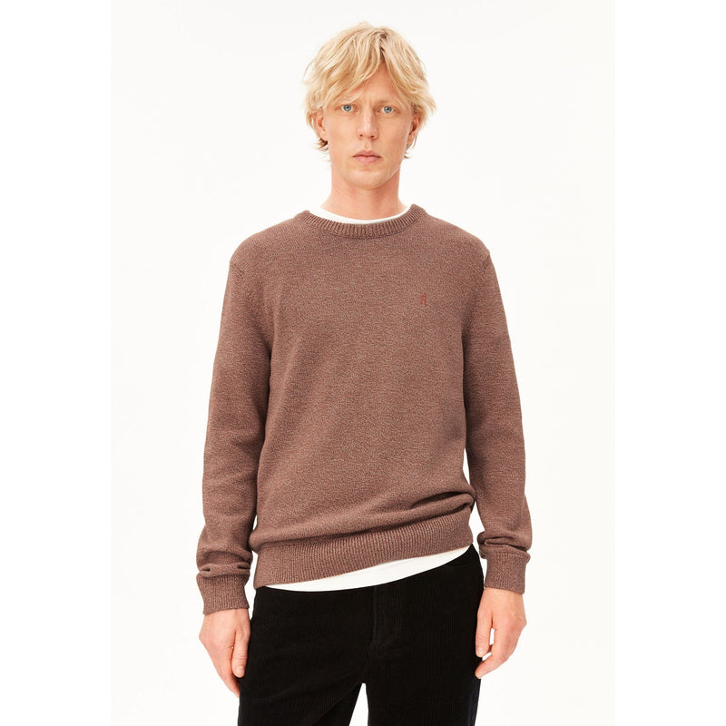 Alvaario Knit Sweater Earthshade/Dark Eart Bild 1