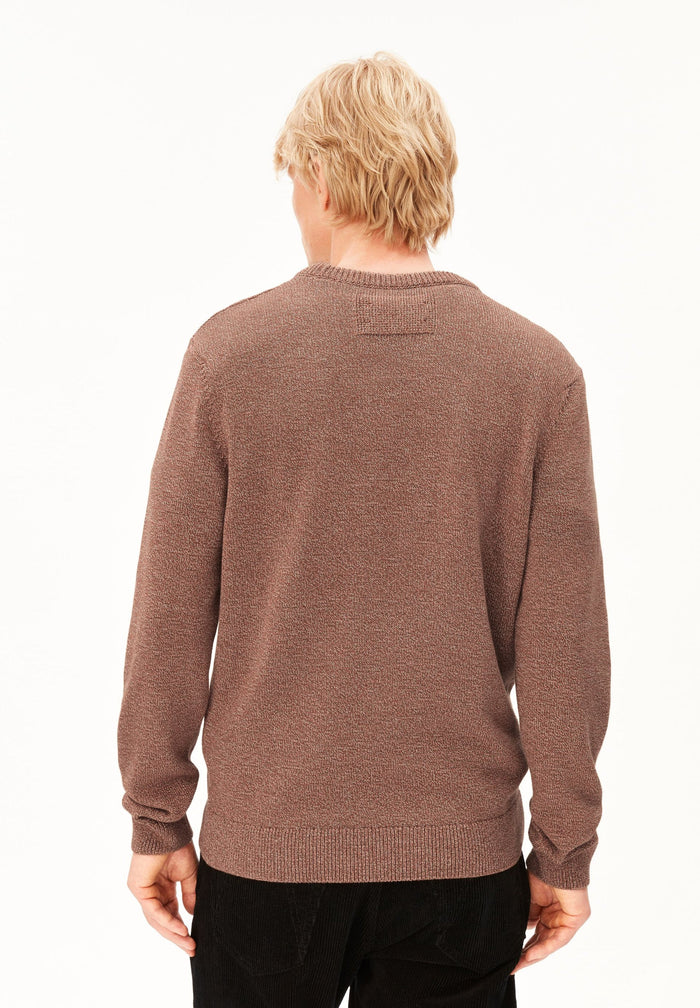 Alvaario Knit Sweater Earthshade/Dark Eart Bild 2