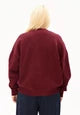 Iconic A Alizaa Sweat Velvet Red Bild 2