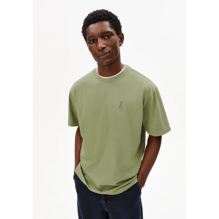 Iconic A Maarkos GD T-Shirt Fatigue Green Washed Bild 1