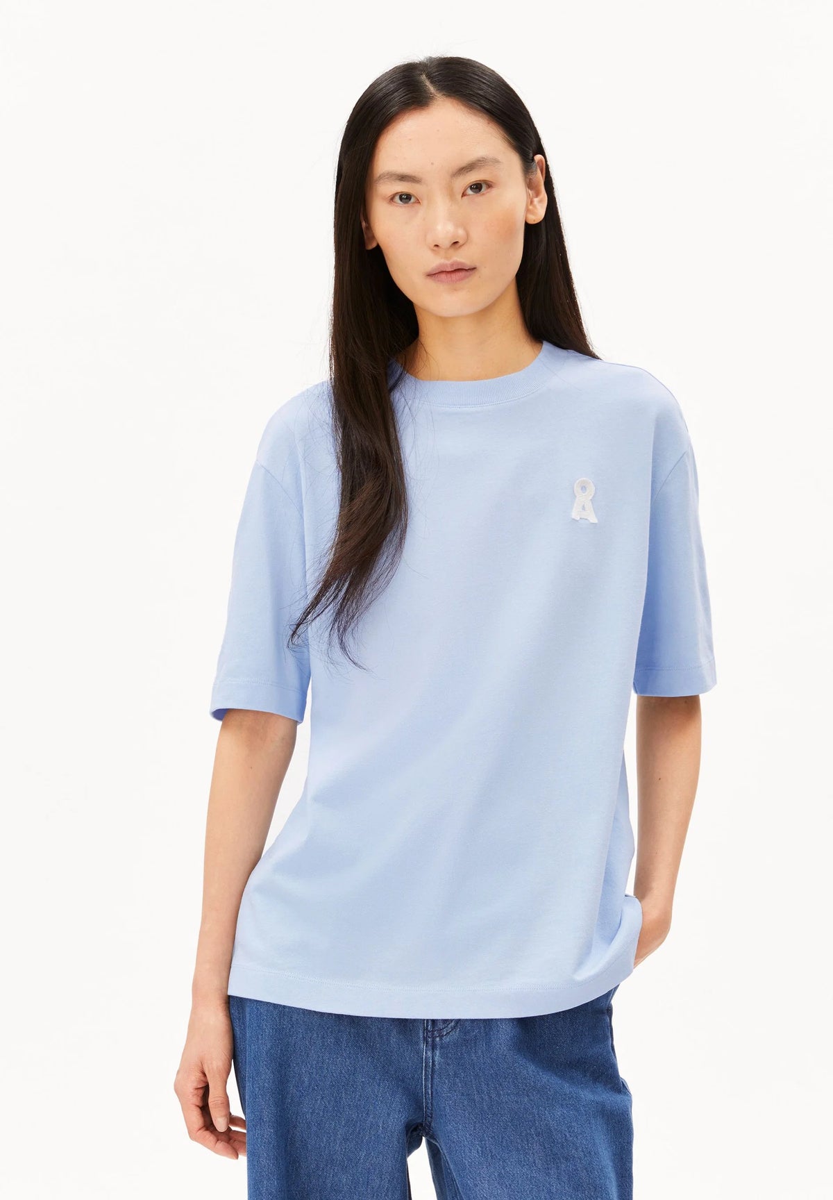 Iconic A Tarjaa T-Shirt Soft Blue Bild 1