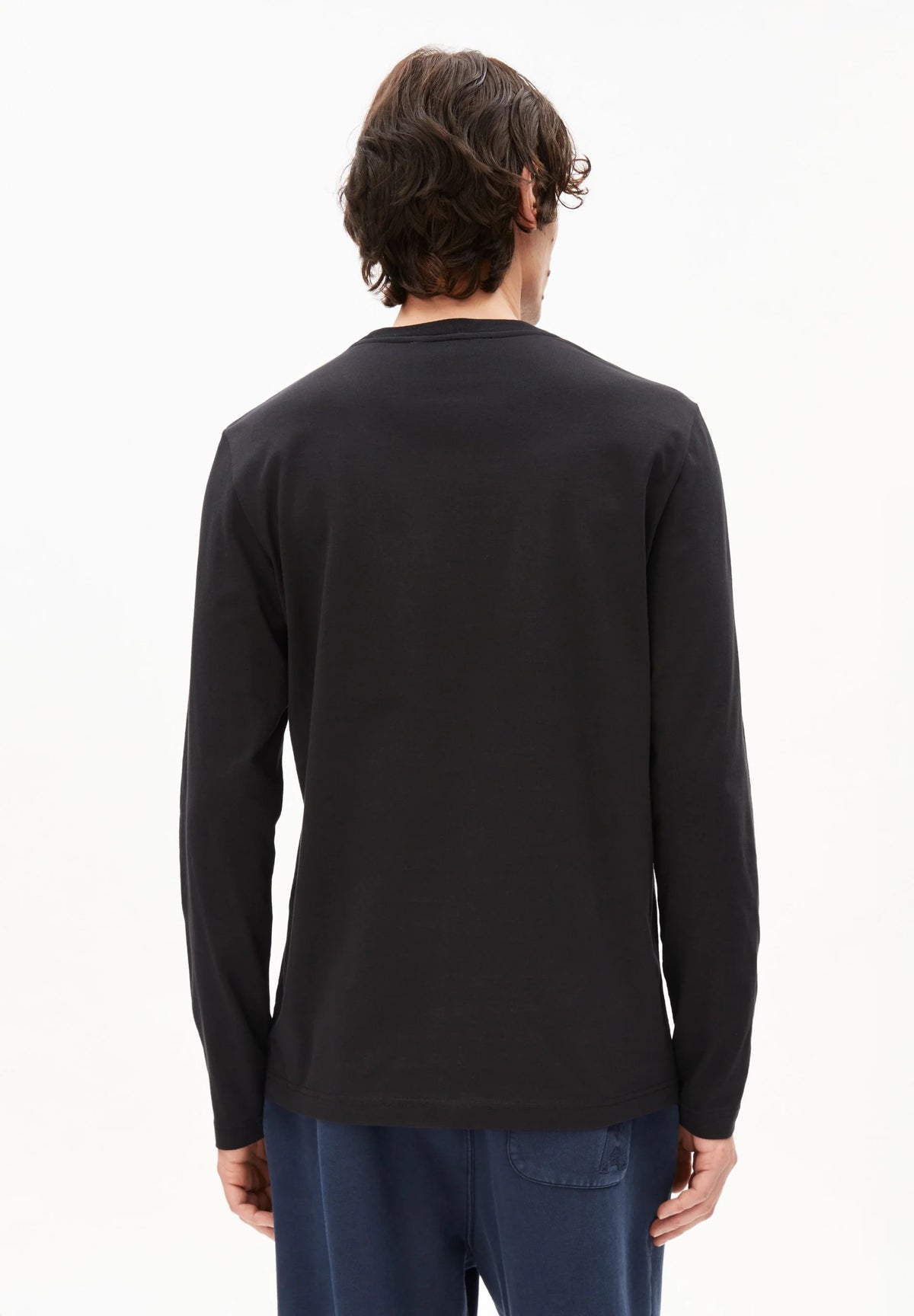 Jaames Longsleeve Shirt Black Bild 2