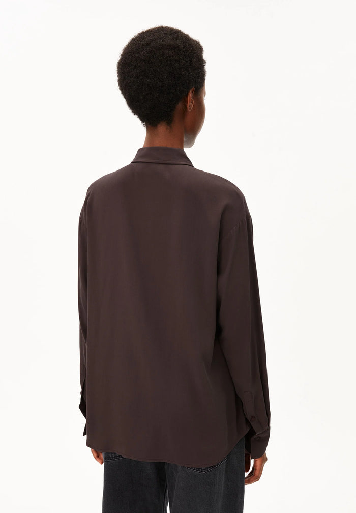 Larisaana Longsleeve Blouse Claystone Bild 2